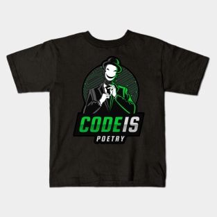 Code is poetry Kids T-Shirt
